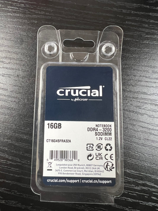 Crucial 16 GB Memory