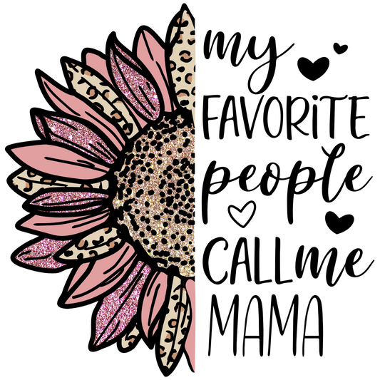 Mama Sunflower T Shirt