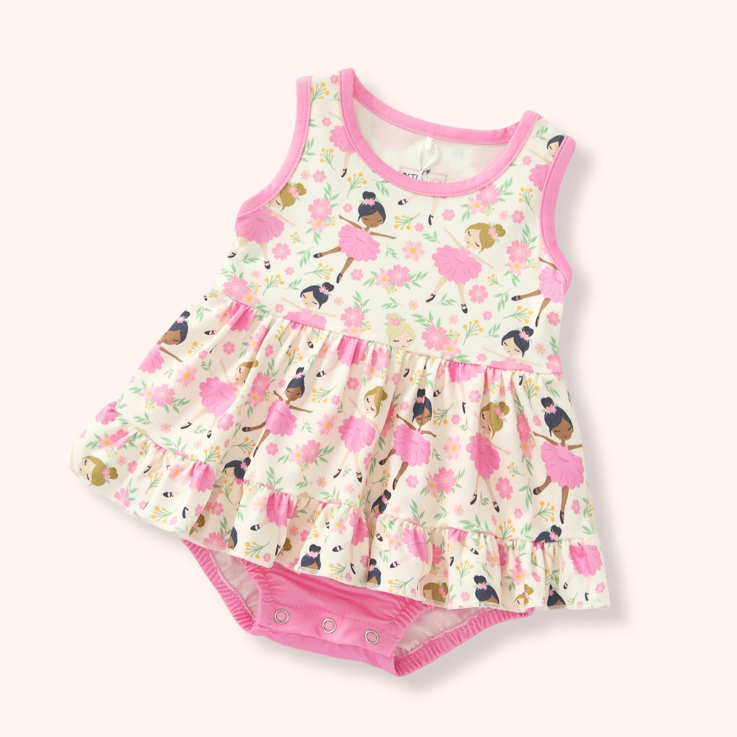 Pete & Lucy Pirouette Princess Romper