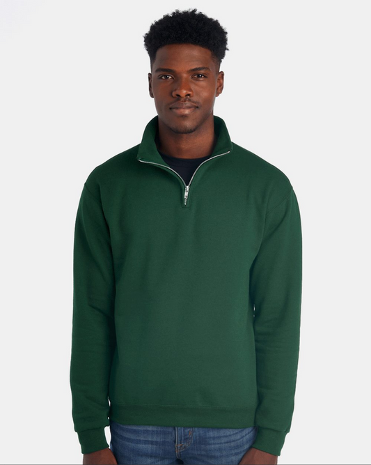 Jerzee Nublend Cadet 3/4 Zip Pullover