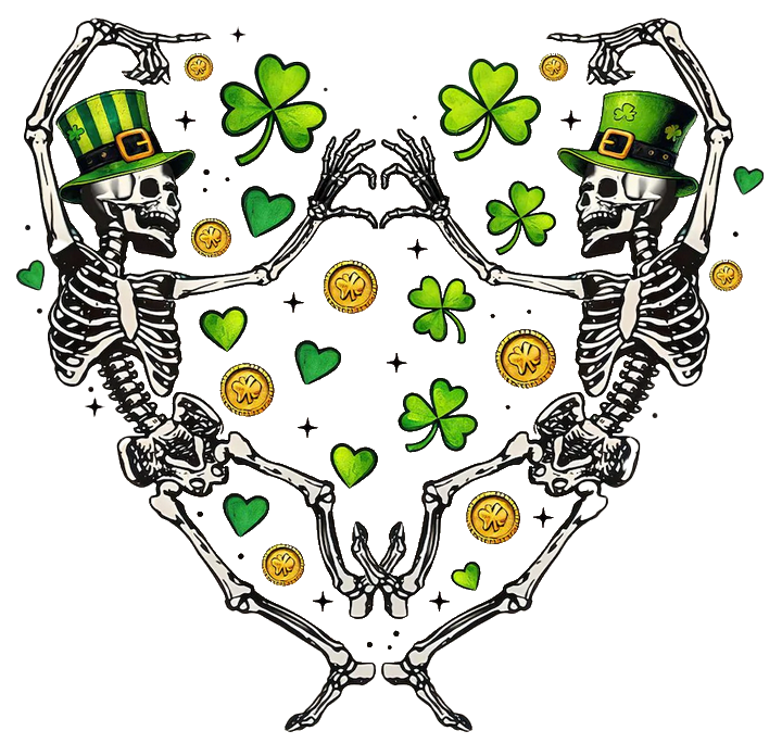 Clover Skeletons T-Shirt