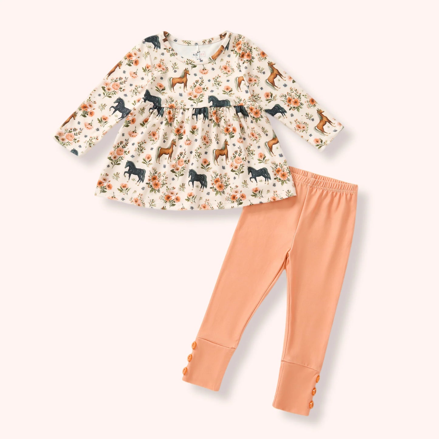 Pete & Lucy Stable Friends Pants Set