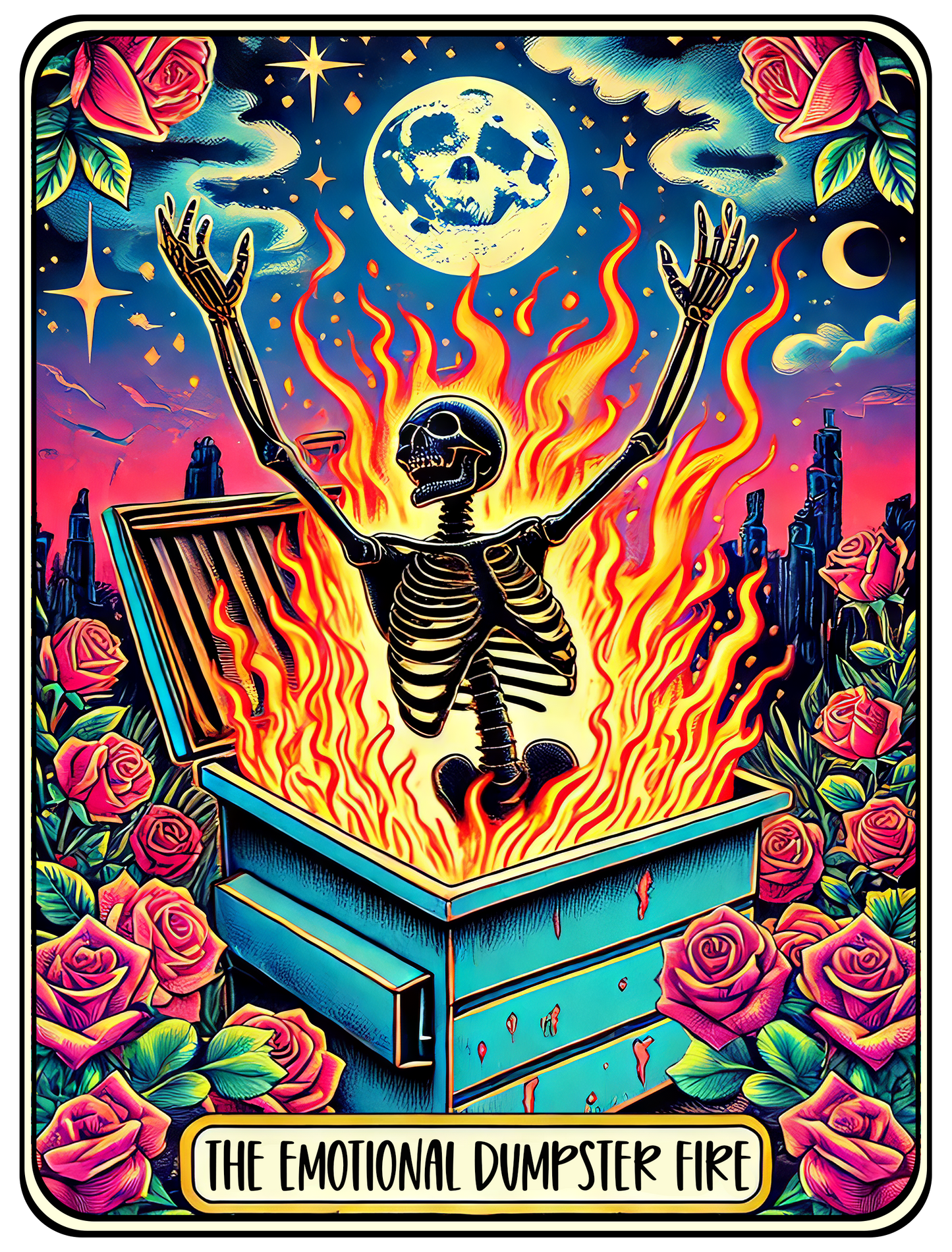 The Emotional Dumpster Fire T-Shirt