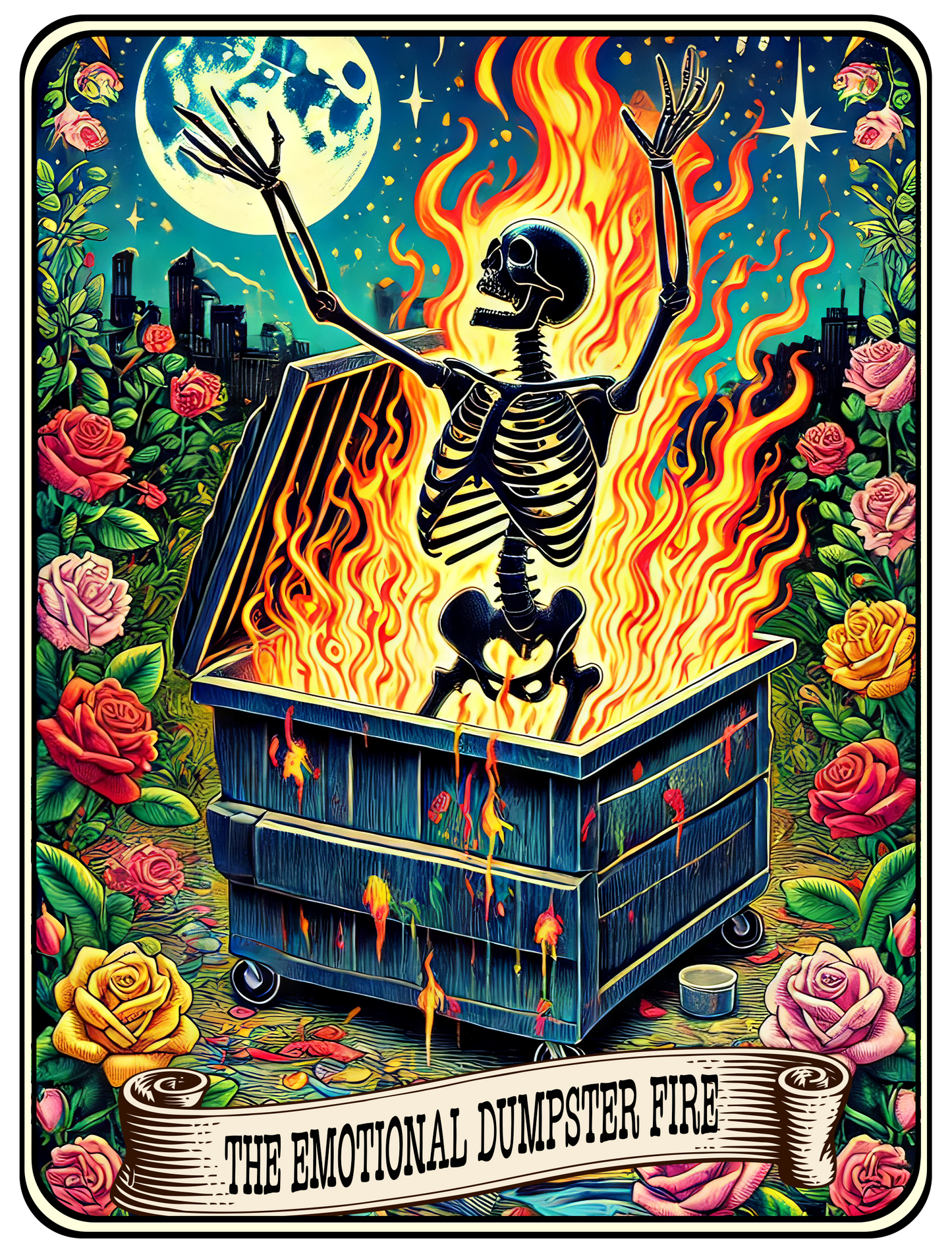 The Emotional Dumpster Fire T-Shirt