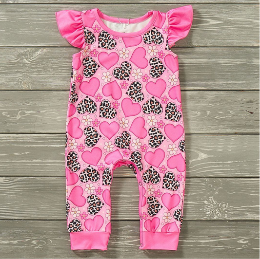 Pete & Lucy Wild Hearts Romper