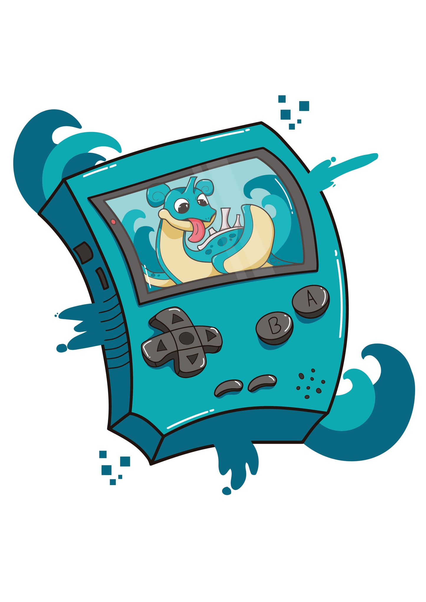 Pokemon Controller T-shirts -Adult