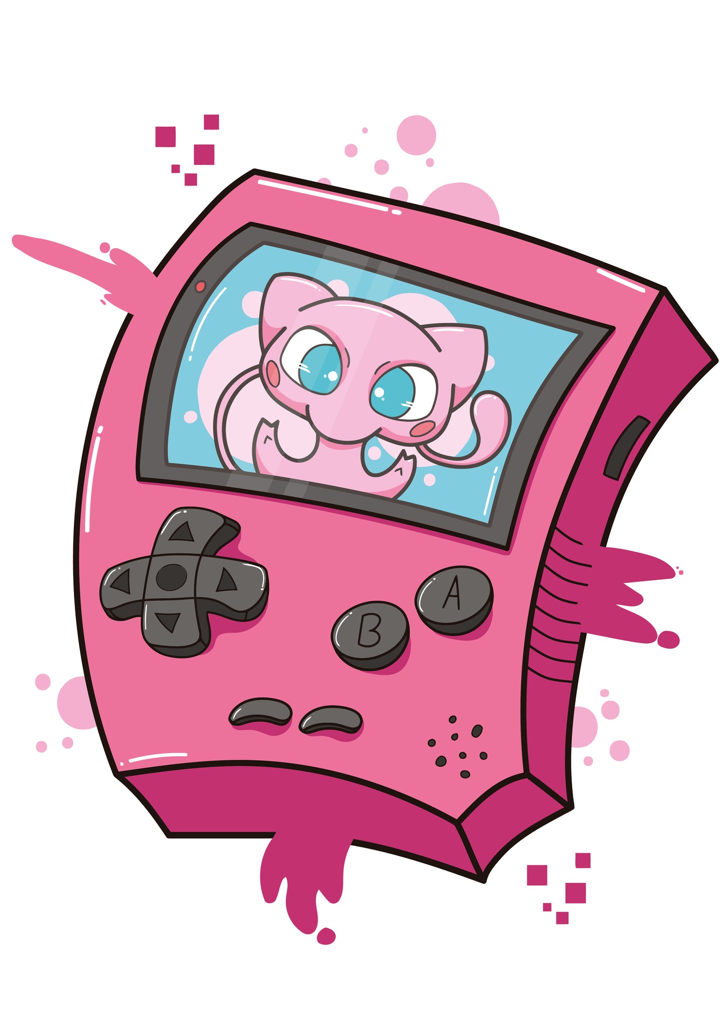 Pokemon Controller T-shirts -Adult